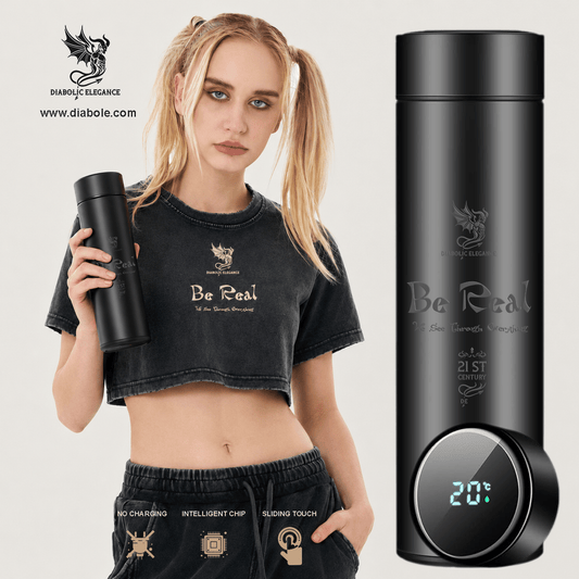 Temperature Tumbler Be Real We See Through Everything - DIABOLIC ELEGANCE