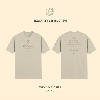 Enough Destruction Diabolic Elegance – Dark Aesthetic Streetwear Graphic Tee | Gothic Luxury - DIABOLIC ELEGANCE