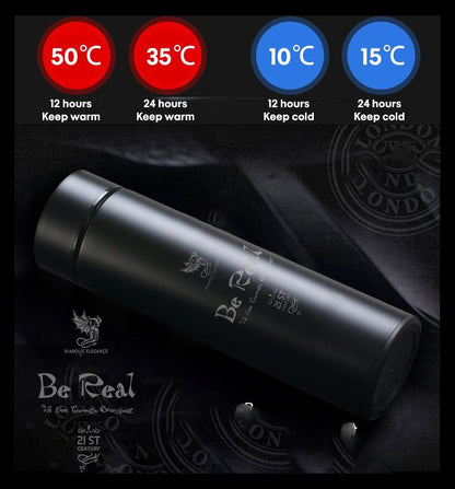 Temperature Tumbler Be Real We See Through Everything - DIABOLIC ELEGANCE