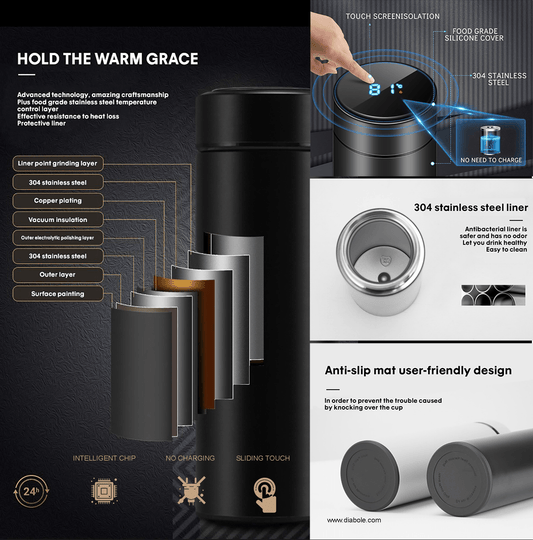 Temperature Tumbler Be Real We See Through Everything - DIABOLIC ELEGANCE