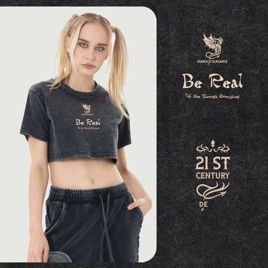 BE REAL we see through everything - DIABOLIC ELEGANCE