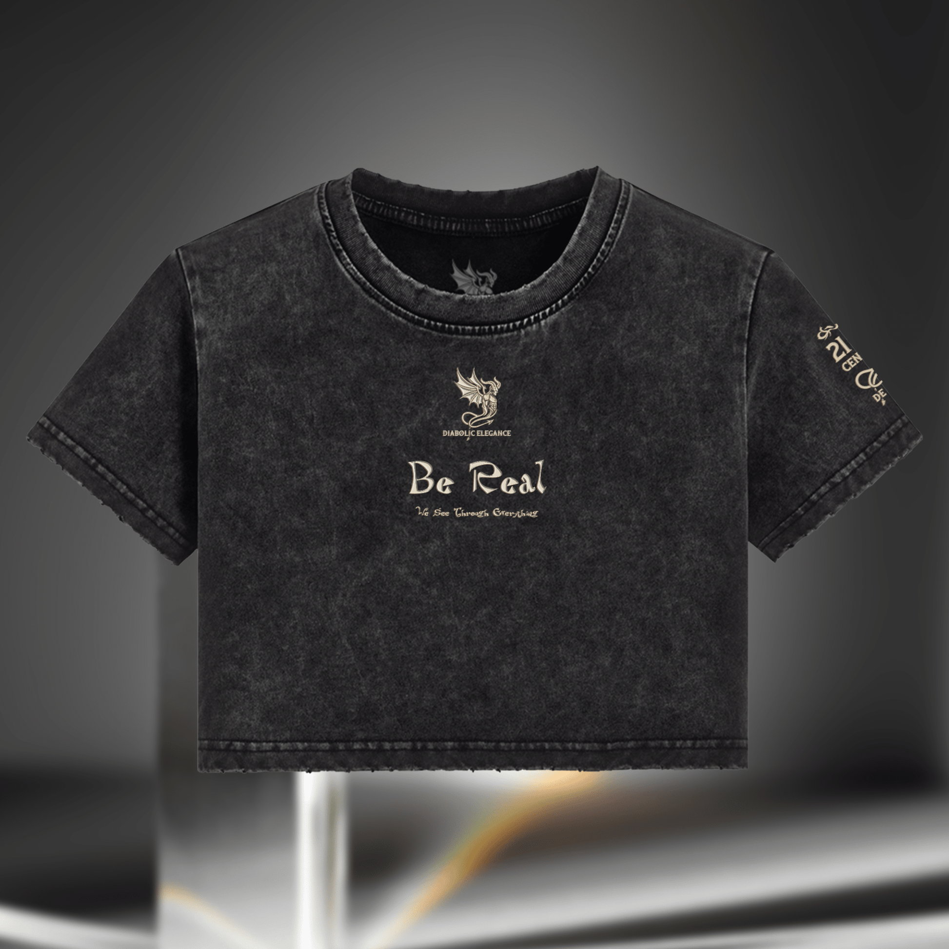 BE REAL we see through everything - DIABOLIC ELEGANCE